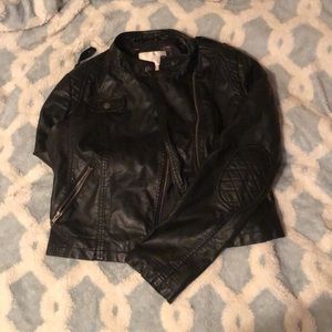 Leather jacket